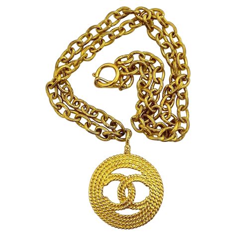 vintage chanel chain necklace